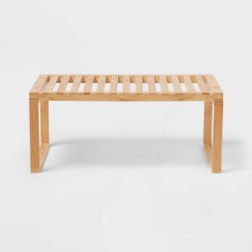 Stackable Bamboo Shelf Organizer; Bamboo Cabinet & Pantry Shelf Riser
