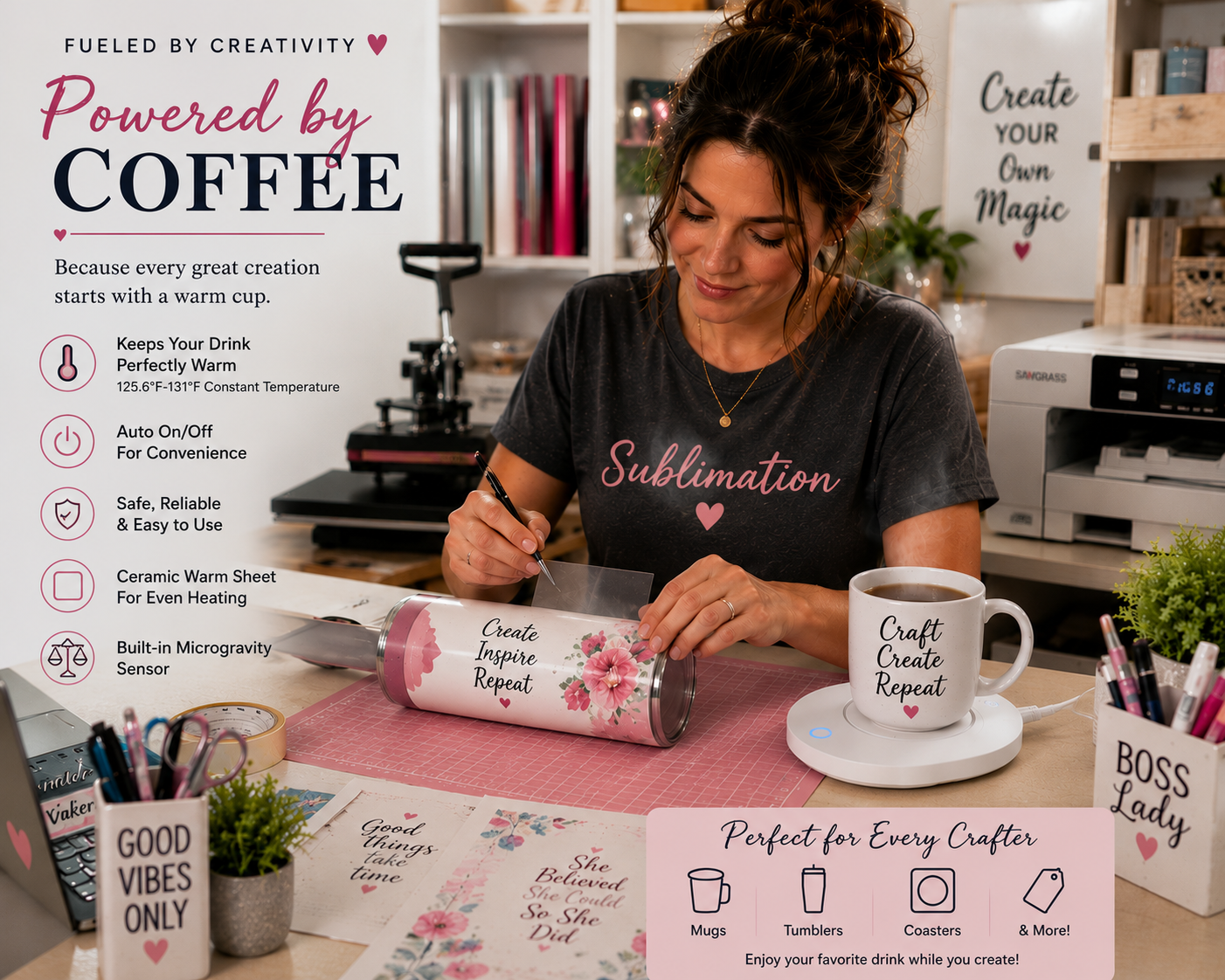 Smart Coffee Mug Warmer for Home Office and Coffee Lovers Smart Coffee Mug Warmer for Home Office and Coffee Lovers